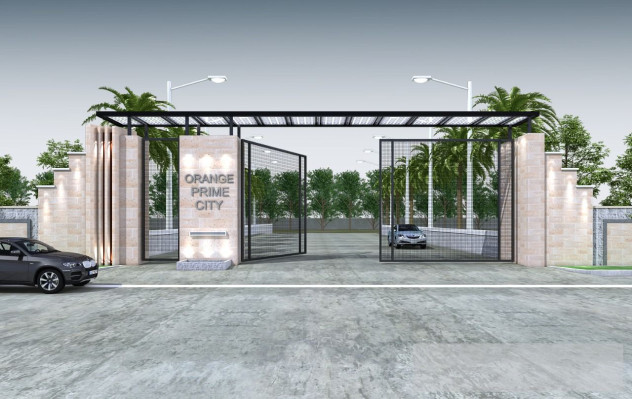 Entrance gate of Orange Prime City, Sector 6, Jhajjar